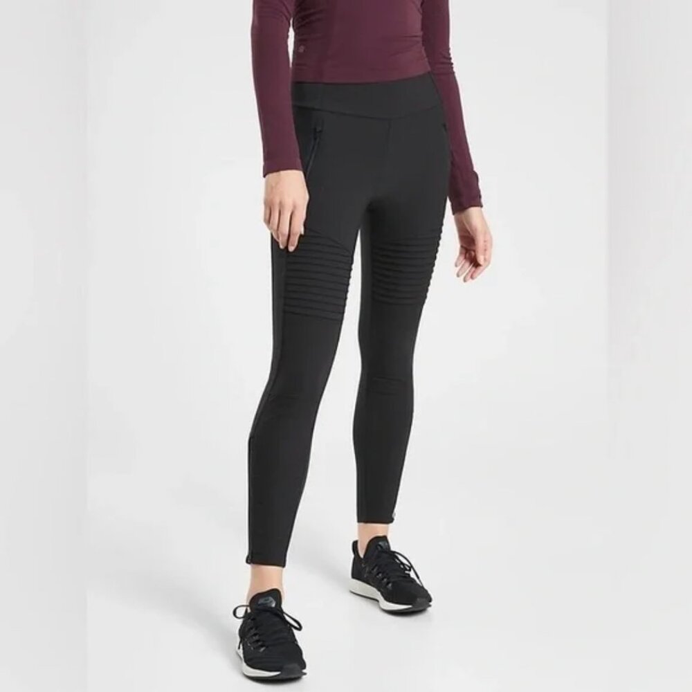 Headlands Hybrid Moto Tight Size 2 Petite Black